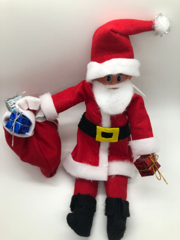 father Christmas elf doll outfit